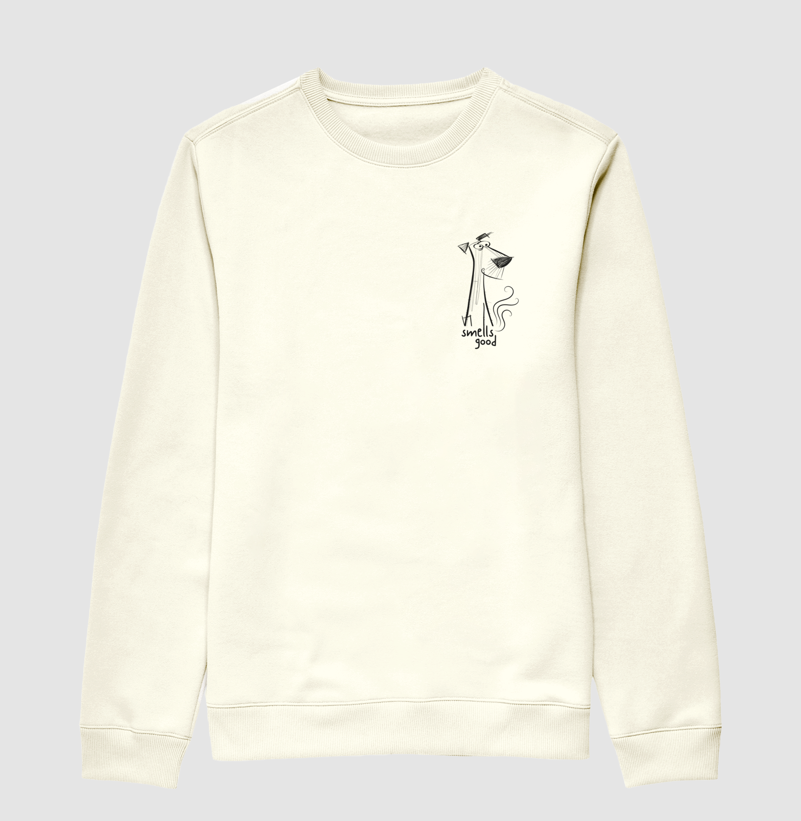 Smells Good Moletom Careca