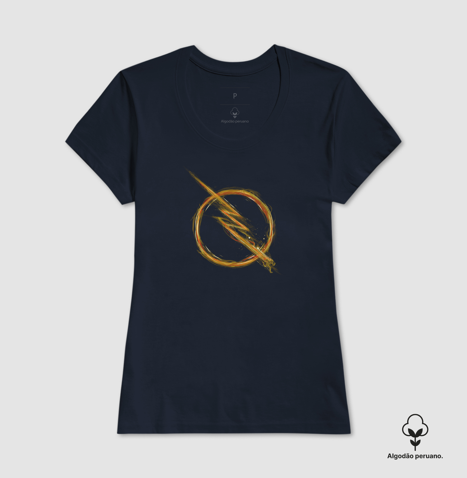 Camiseta Reverse Speed Lightening Algodão Peruano - Imagem 5