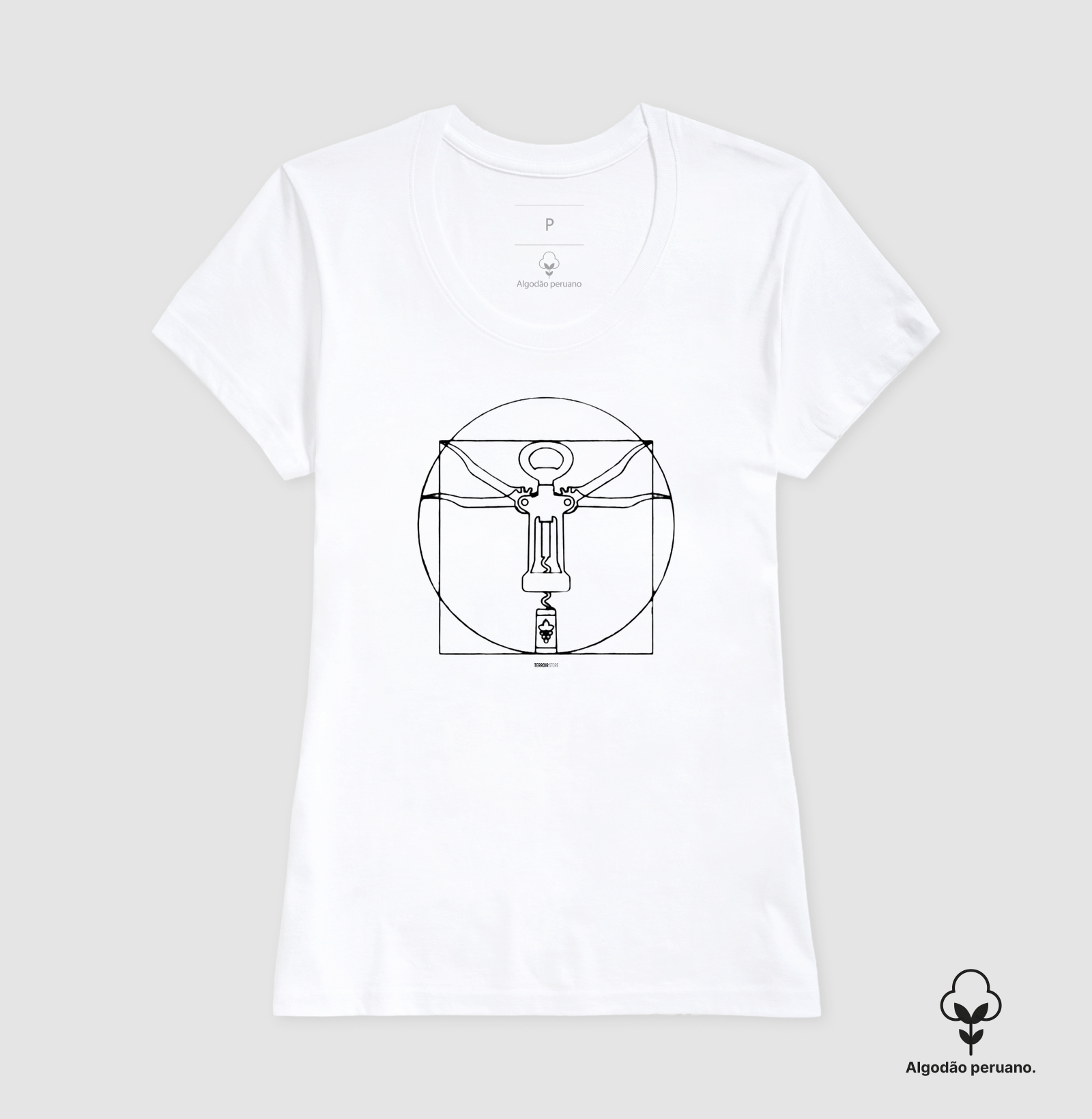 Camiseta Vinho - Vitruviano - Imagem 9