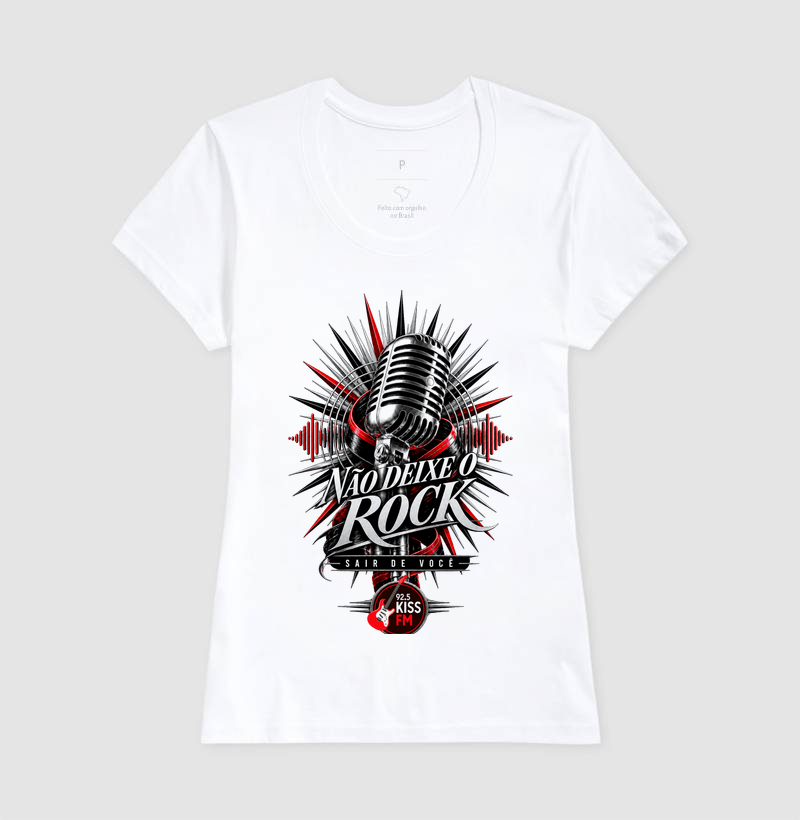 Vintage Não Deixe o Rock Sair de Você - Imagem 7