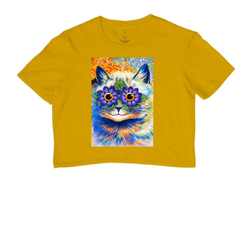 Psychedelic Flower Cat -  Louis Wain - Imagem 8