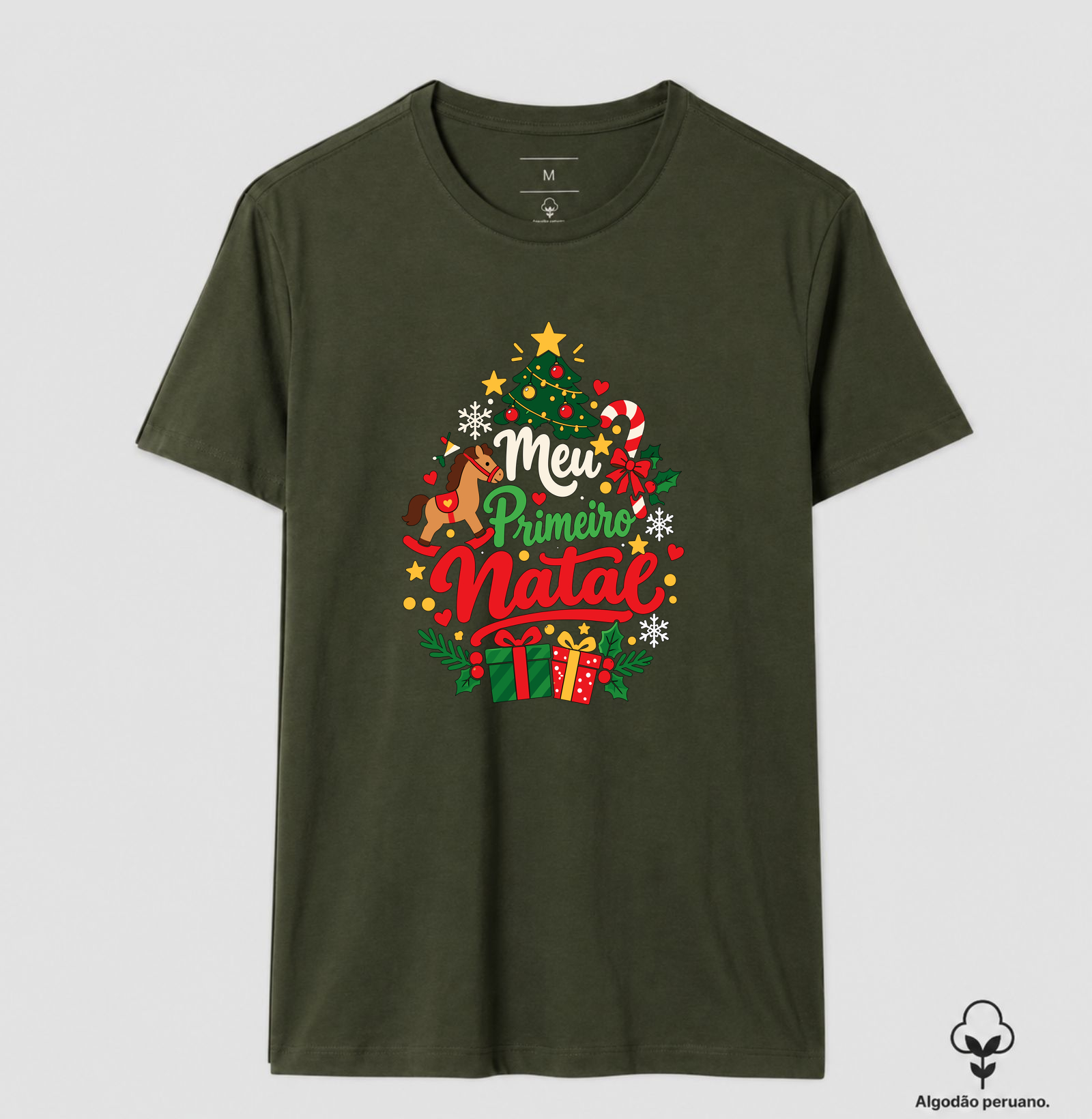 Meu Primeiro Natal – Cavalinho e Presentes - Imagem 2