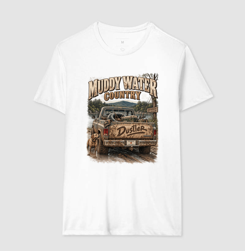 Camiseta Country Masculina Muddy Water Country Dustler South Co. - Imagem 2