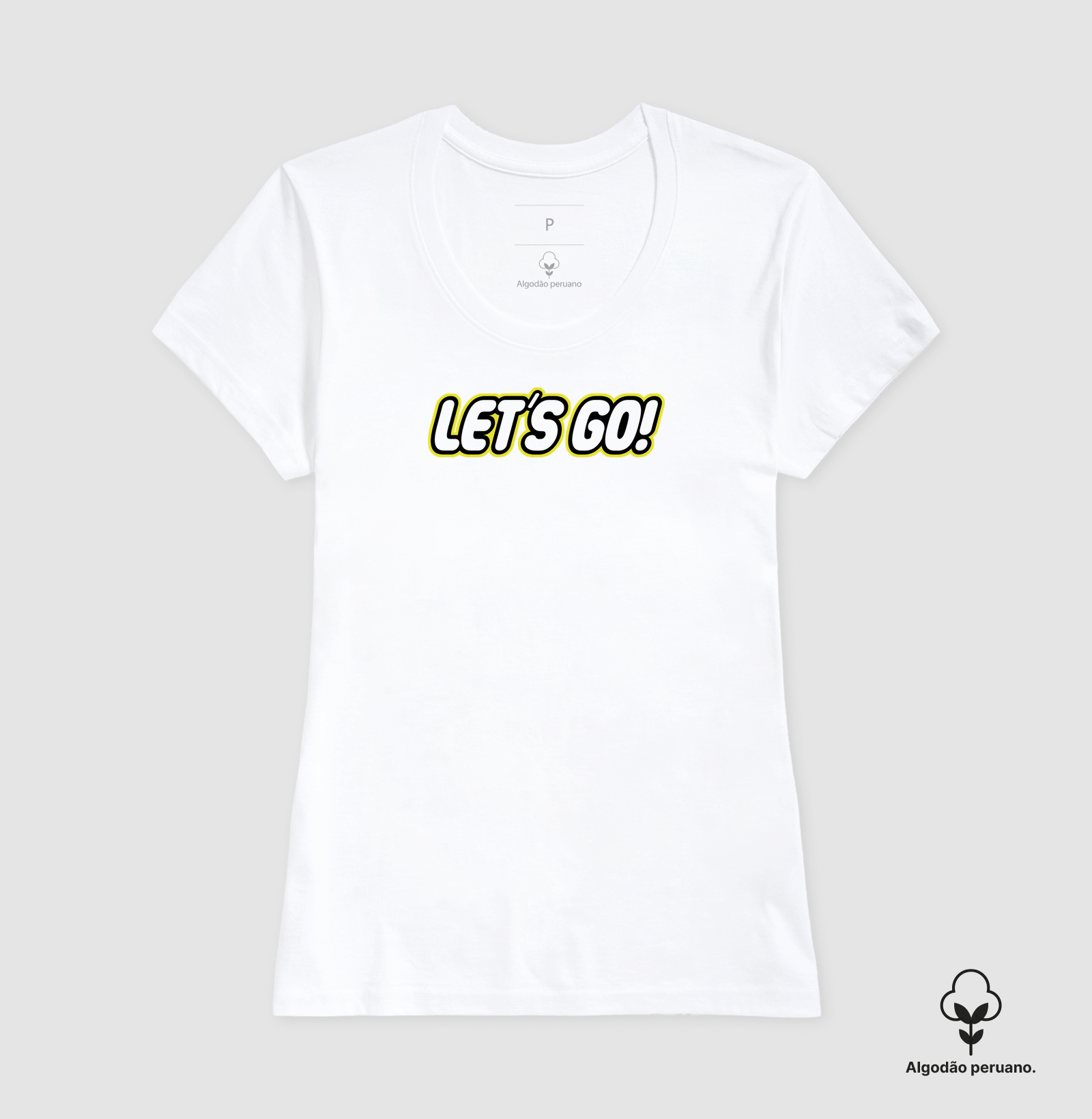 Camiseta Lego Let's Go Algodão Peruano - Imagem 4
