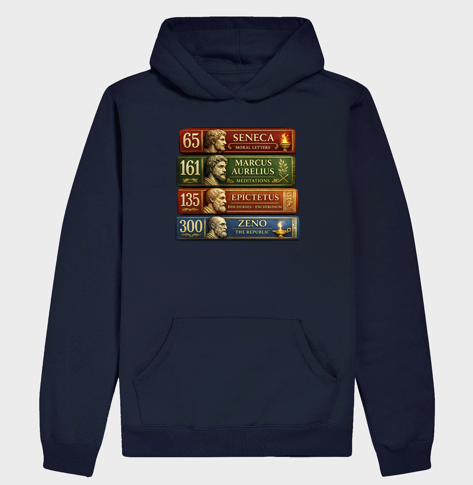 Camiseta Estoicismo "Stoic Library" - Imagem 4