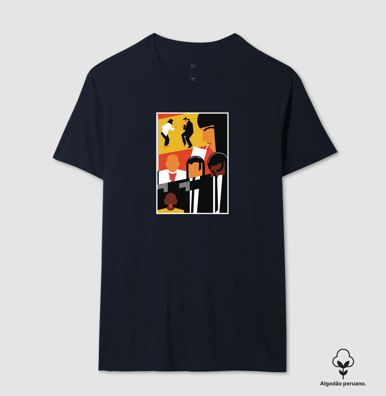 Camiseta Algodão Peruano Painel Pulp - Imagem 7
