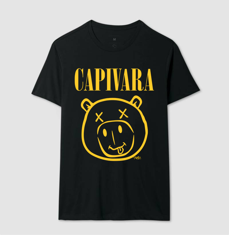 Camiseta Capivara Grunge - Imagem 2