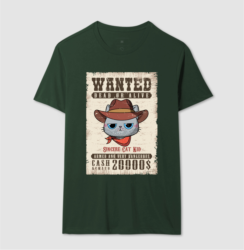 Camiseta Wanted Cat Kid - Imagem 12