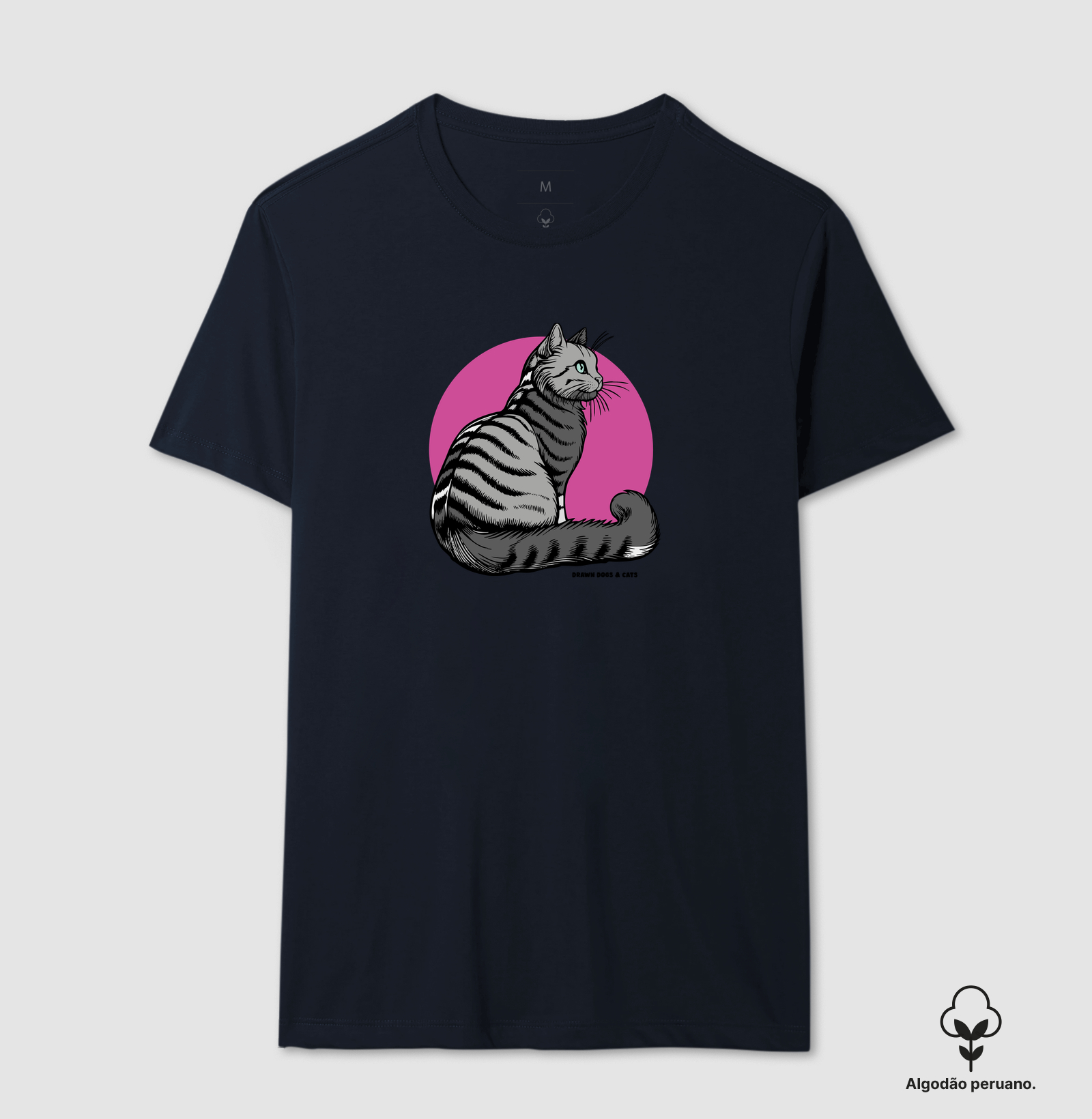 Gato cinza e fundo rosa - Imagem 9