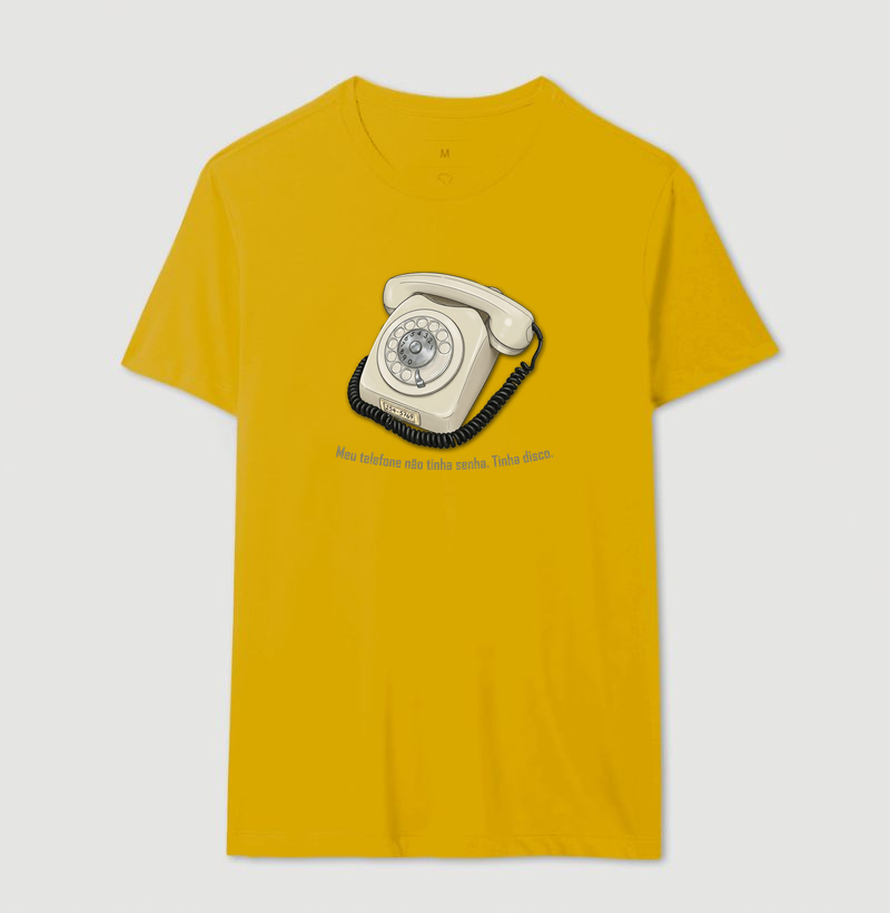 Camiseta Vintage Telefone Disco - Imagem 12