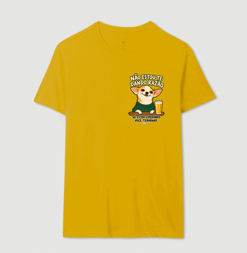 Camiseta Não Estou Te Dando Razão (estampa P) - Imagem 14