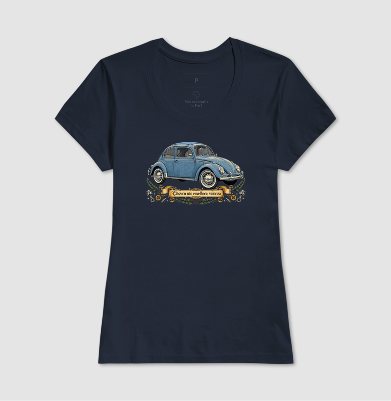 Fusca Azul Clássico Não Envelhece Valoriza - Old School Tattoo - Imagem 7