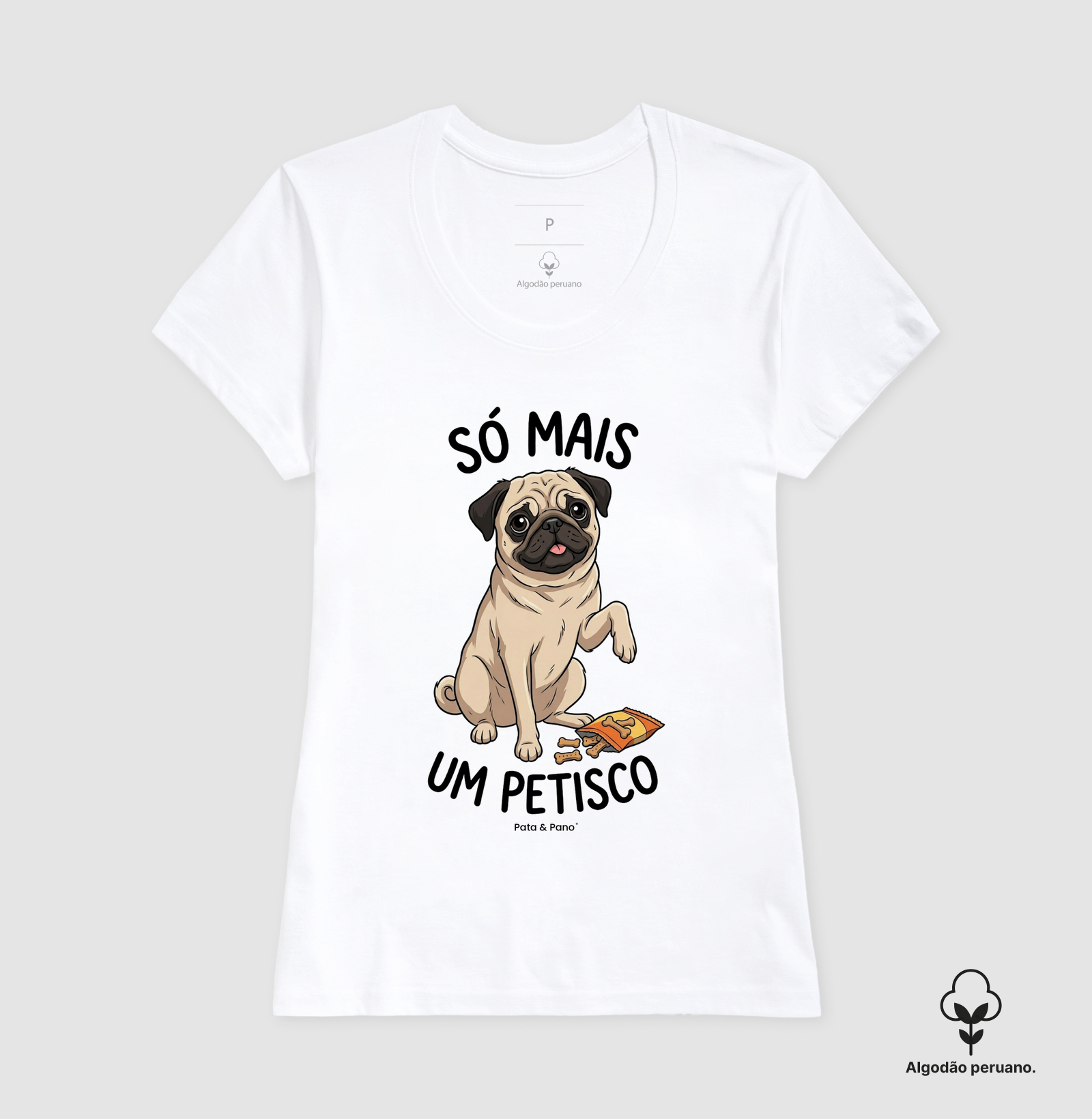 CAMISETA PUG PETISCO - Imagem 6