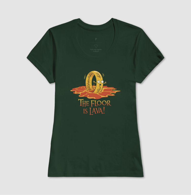 Camiseta The Floor Is Lava - Imagem 7