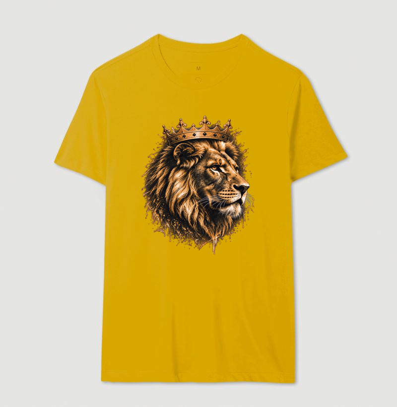 Leão Coroado — Camiseta Oversized - Imagem 14