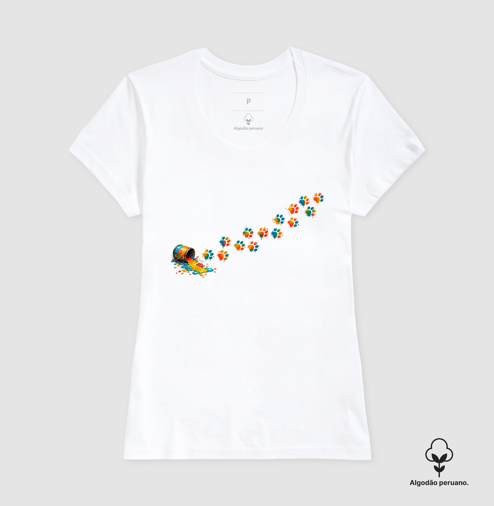 Pegadas Com Tinta - Imagem 3