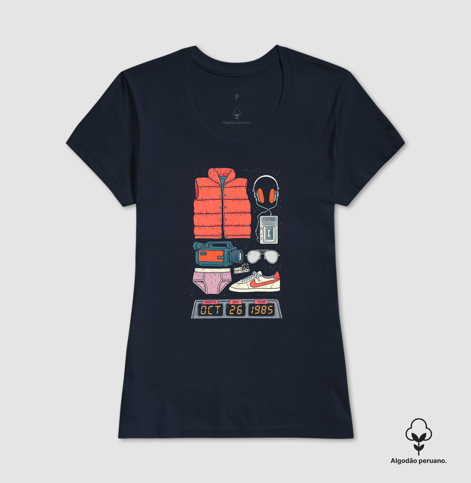 Camiseta Marty 1985 — De Volta para o Futuro - Imagem 3