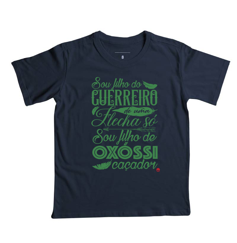 Camiseta Umbanda Oxóssi - Sou filho de um Guerreiro - Imagem 6