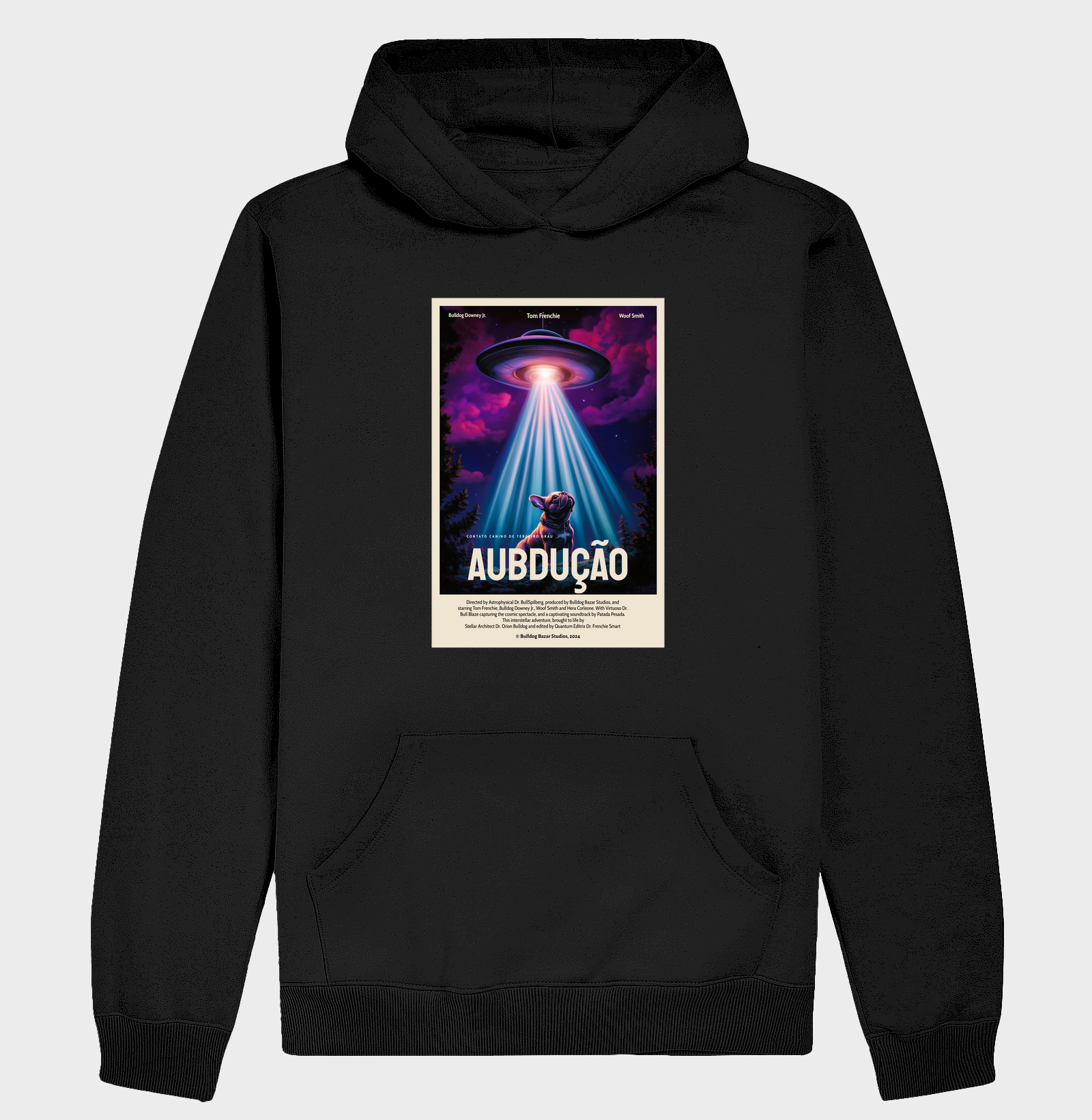 Moletom Bulldog Frances "Aubdução"