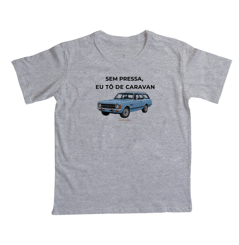 Sem pressa, eu tô de Caravan - azul claro - Imagem 4