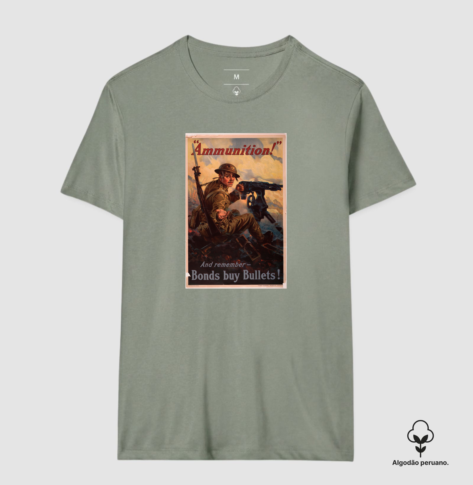Camiseta Bonds Buy Bullets — 1918 - Imagem 7