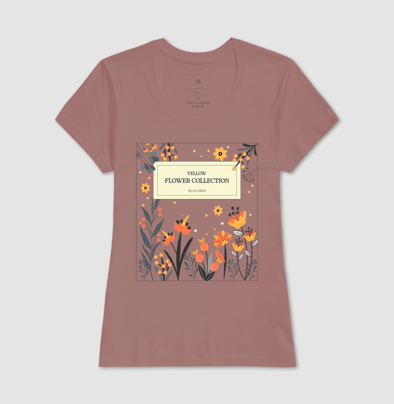 FLOR LARANJA - Imagem 17
