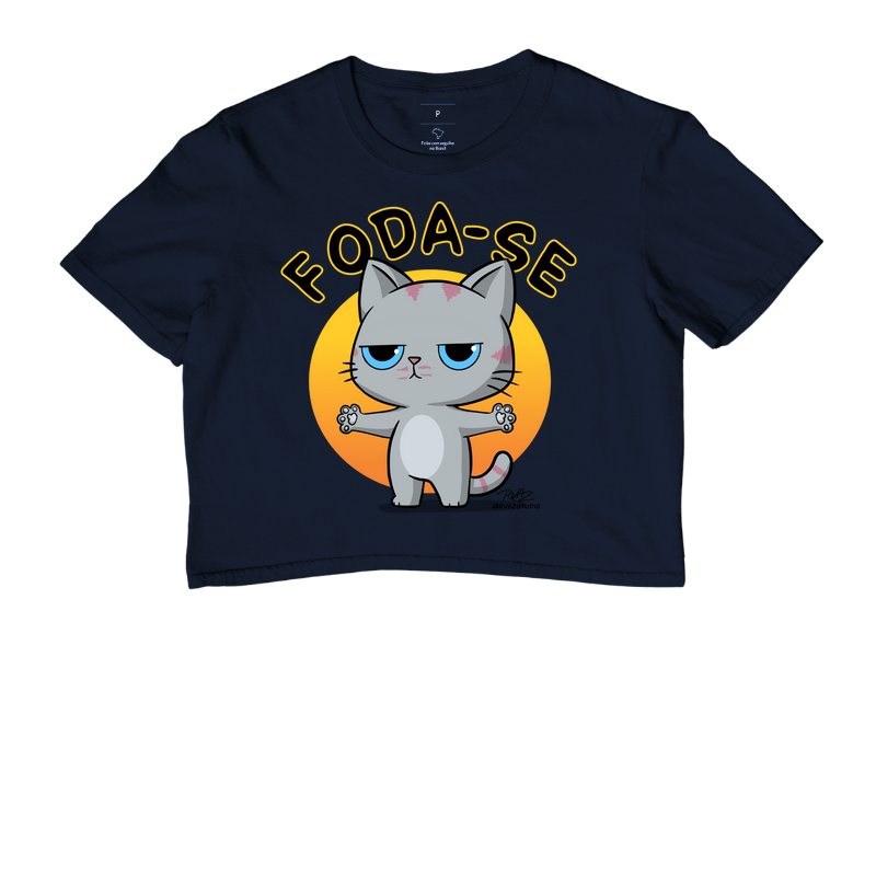 Camiseta Gato Sincero F... - Imagem 4