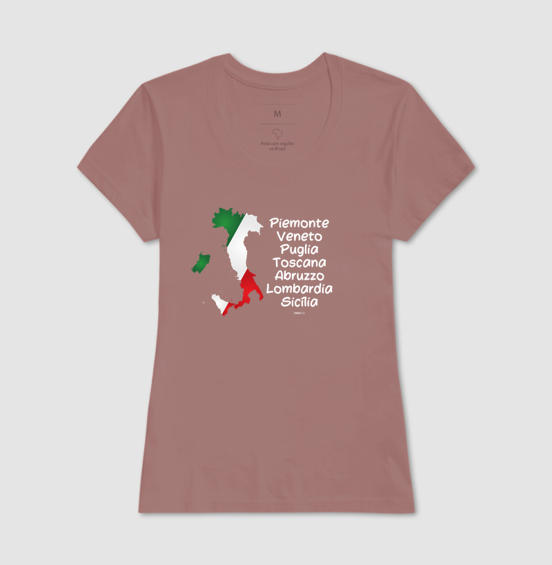 Camiseta Vinho - Regiões da Itália - Imagem 14