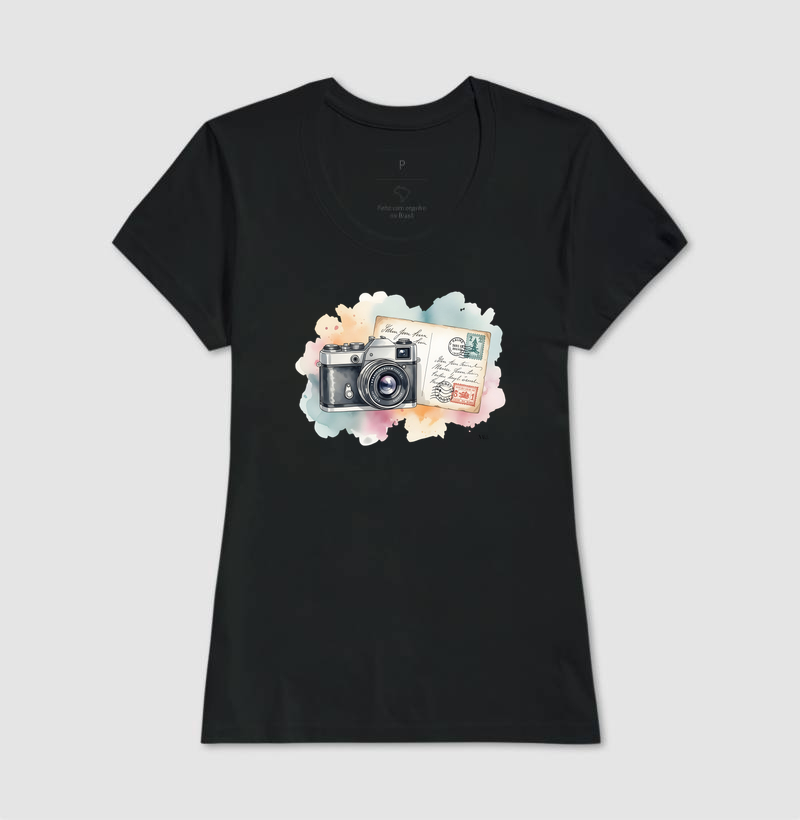 Camiseta Algodão Premium - Recordações  - Imagem 3