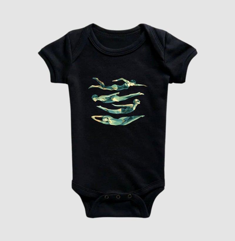 Body Infantil Natação - Nadadoras - Imagem 5