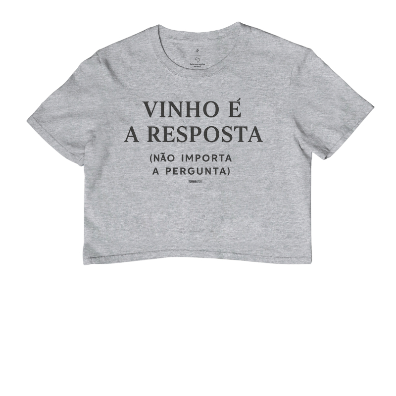 Camiseta Vinho é a Resposta - Imagem 6