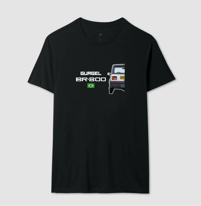 Camiseta Gurgel BR-800 II | Escura | AMMAR - Imagem 2