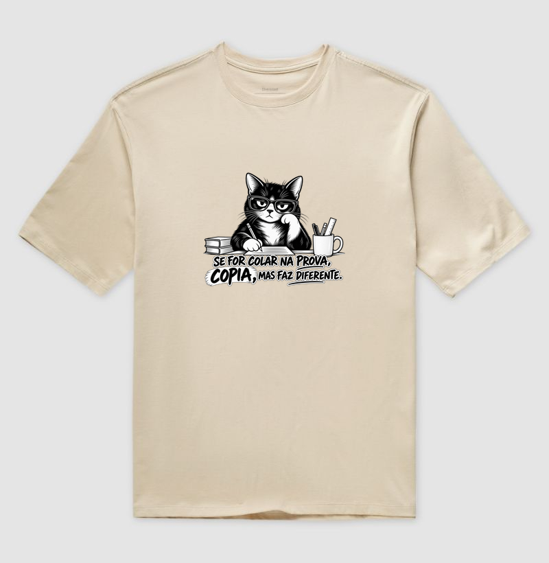 Se for colar na prova, copia, mas faz diferente - gato - Imagem 4