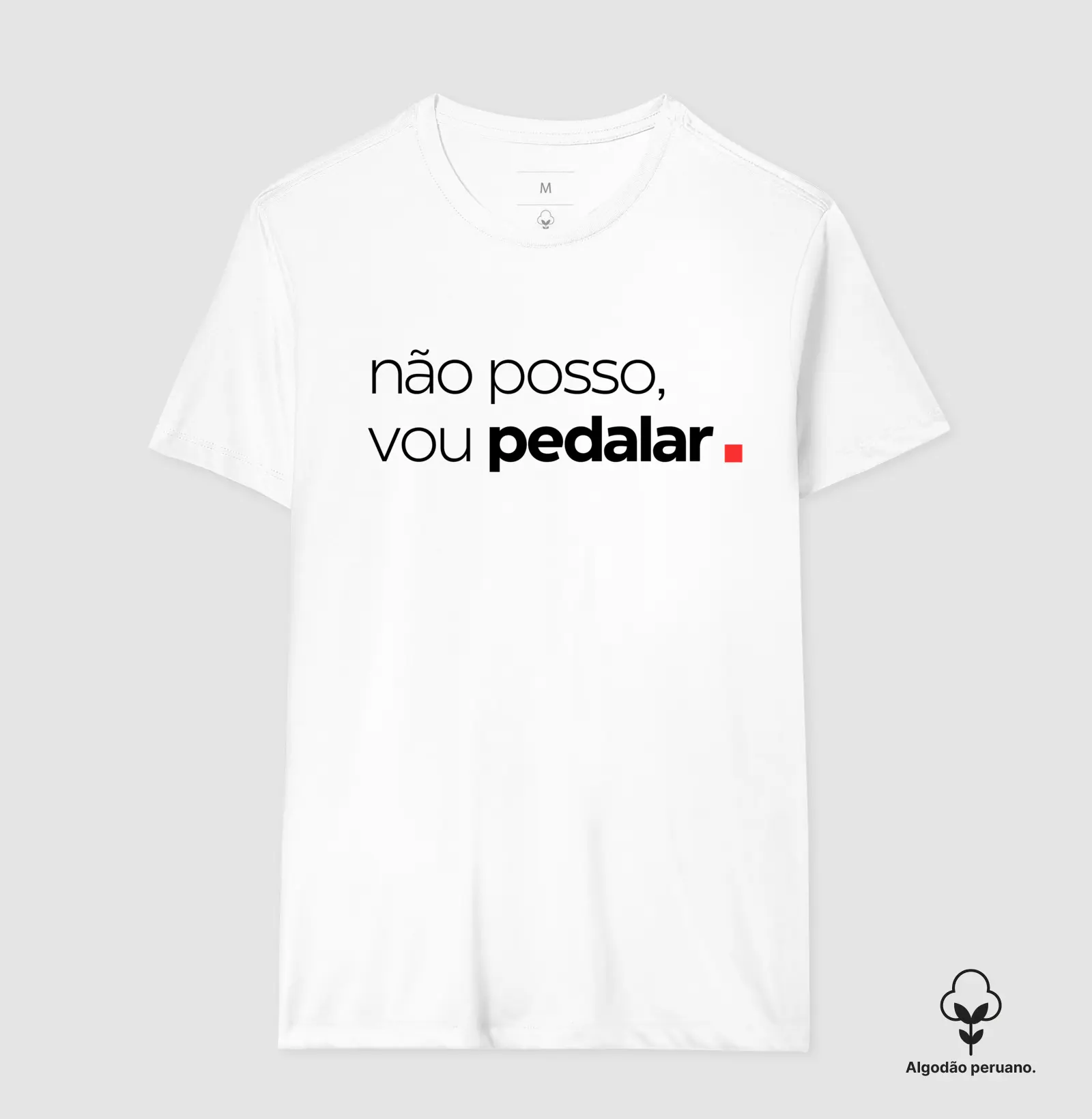 Camiseta Não Posso, vou Pedalar. - Imagem 6