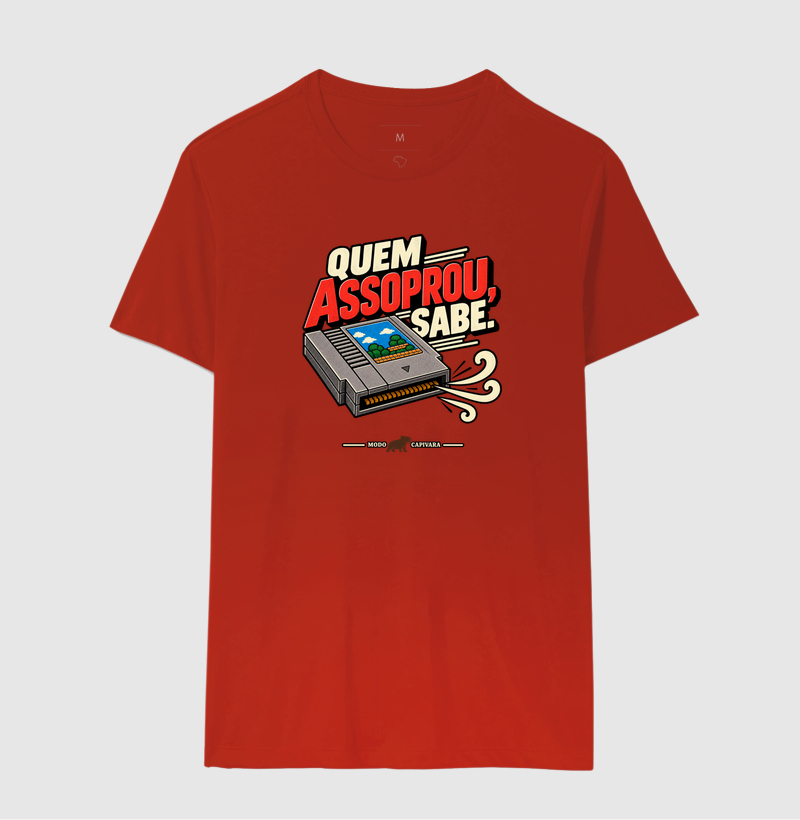 QUEM ASSOPROU SABE - Modo Capivara - Camiseta - Imagem 12