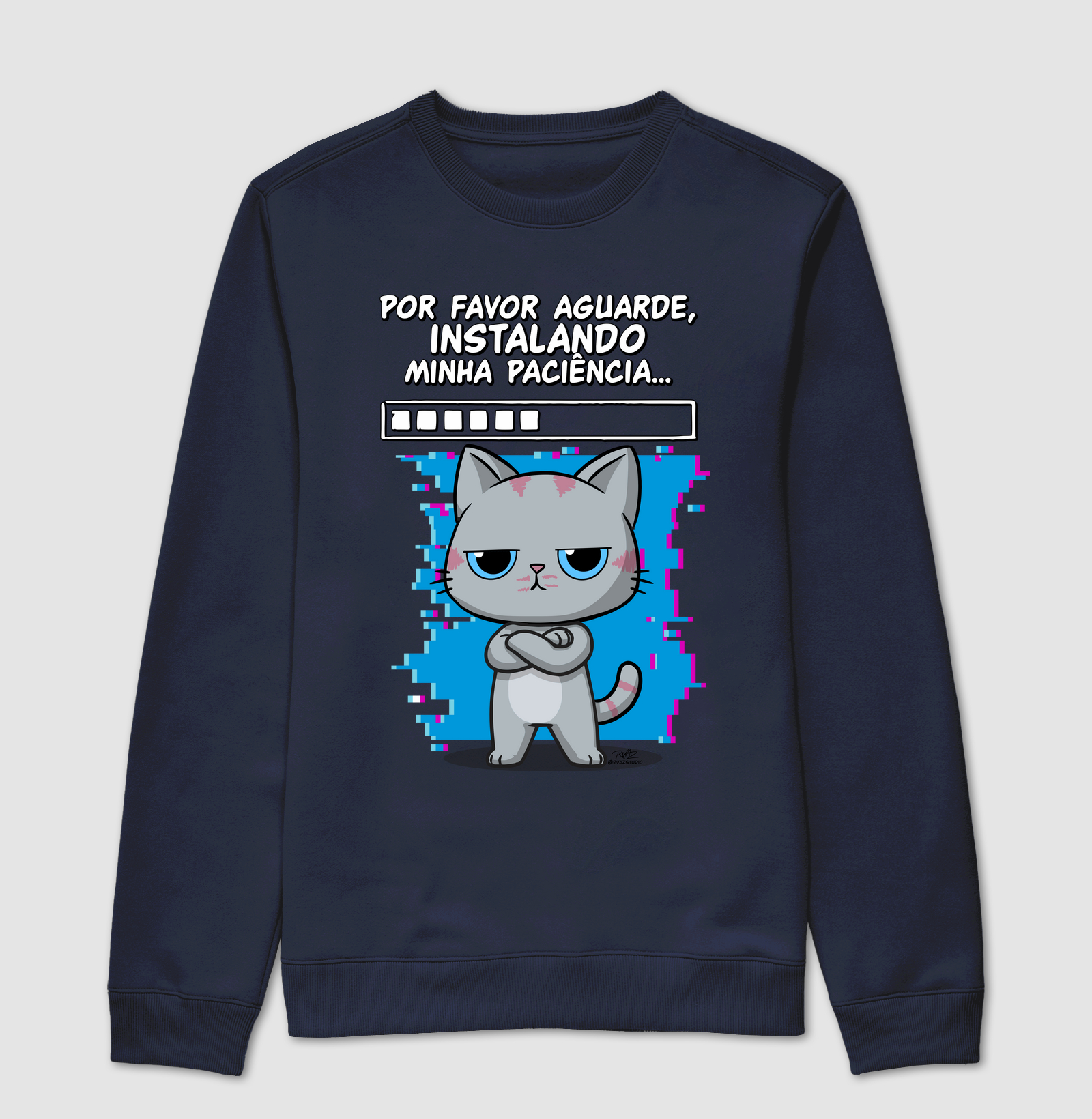 Camiseta Gato Sincero Paciência - Imagem 5