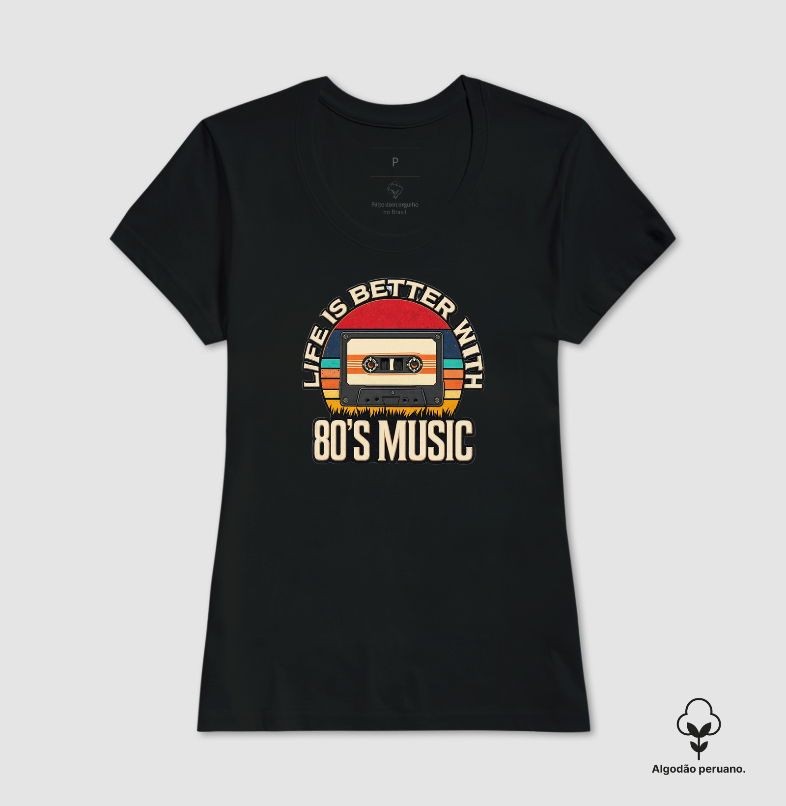 Camiseta Music 80 Retro - Imagem 2