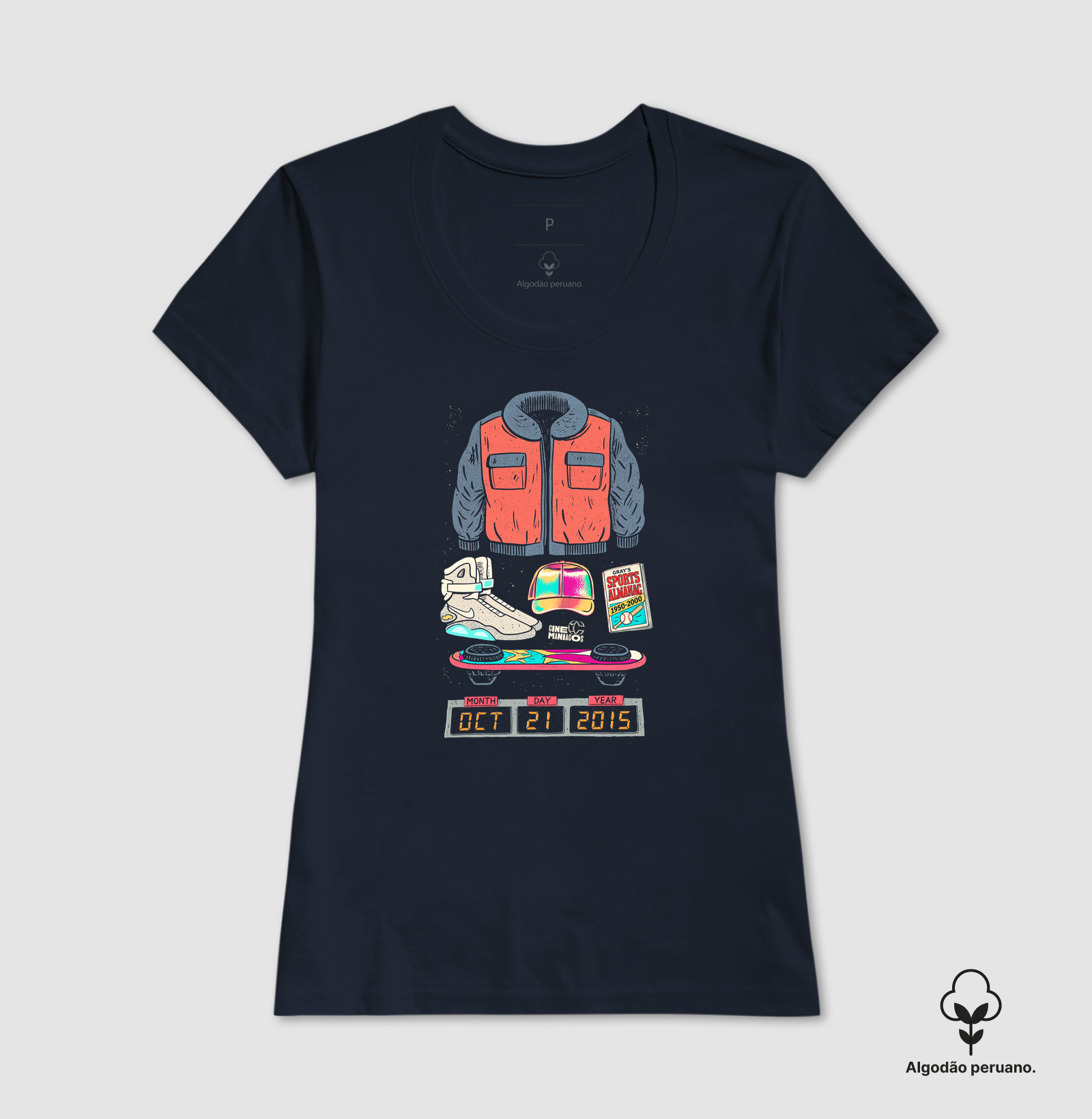 Camiseta Marty 2015 — De Volta para o Futuro II - Imagem 5