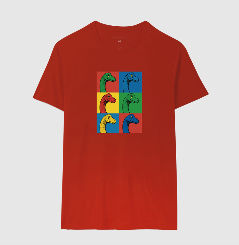 Camiseta Dino Pop Braquiossauro - Imagem 12