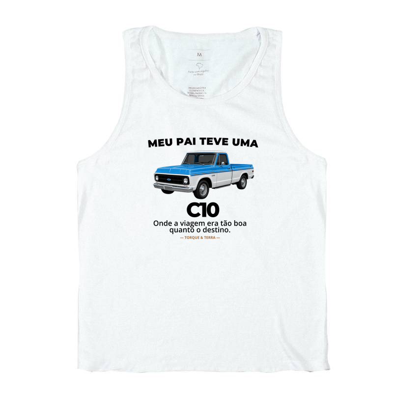 Meu pai teve uma - C10 - azul e branca - Imagem 2