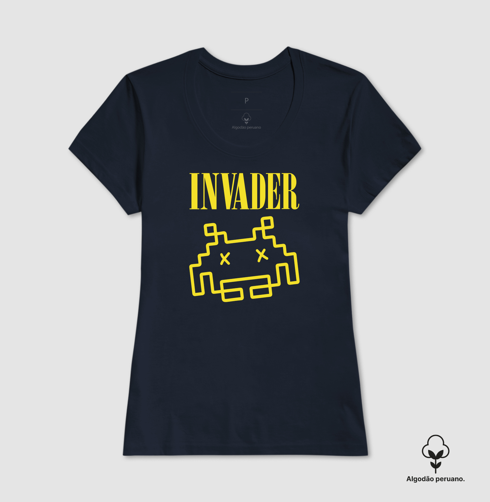 Camiseta Algodão Peruano Invader - Imagem 2
