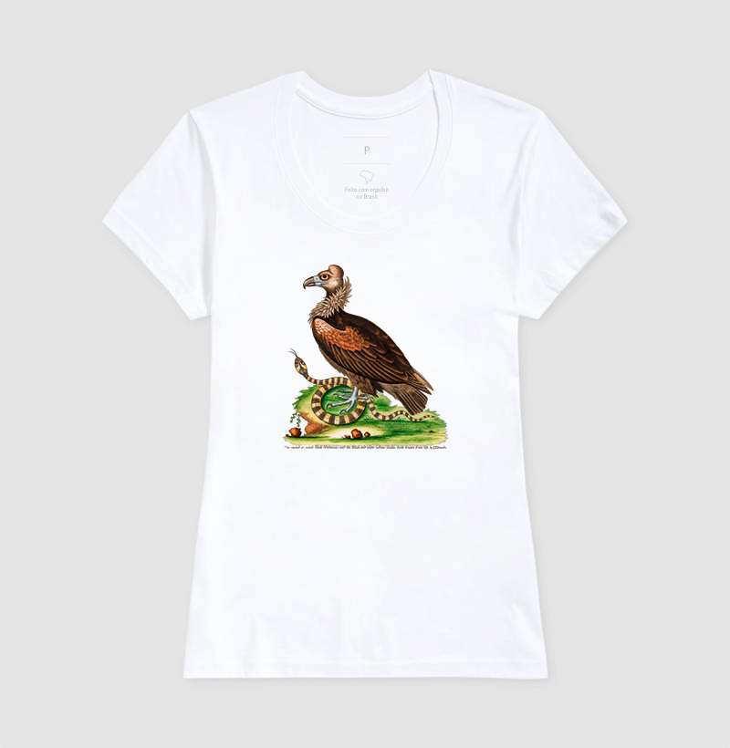 Camiseta Abutre e Serpente — História Natural do Século XVIII - Imagem 6