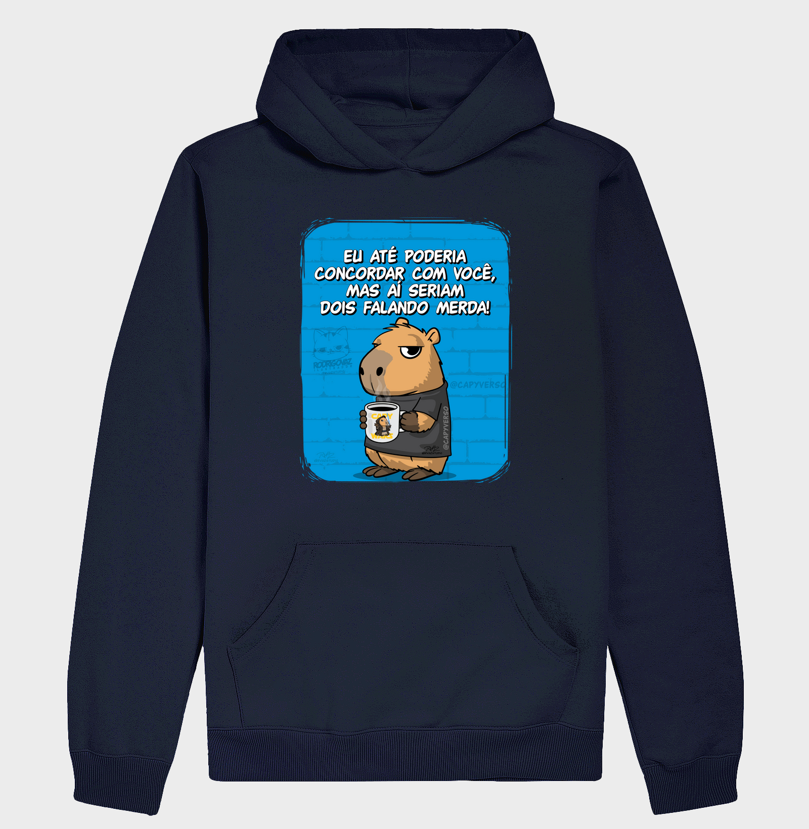 Camiseta Capivara Falando Merda - Imagem 4