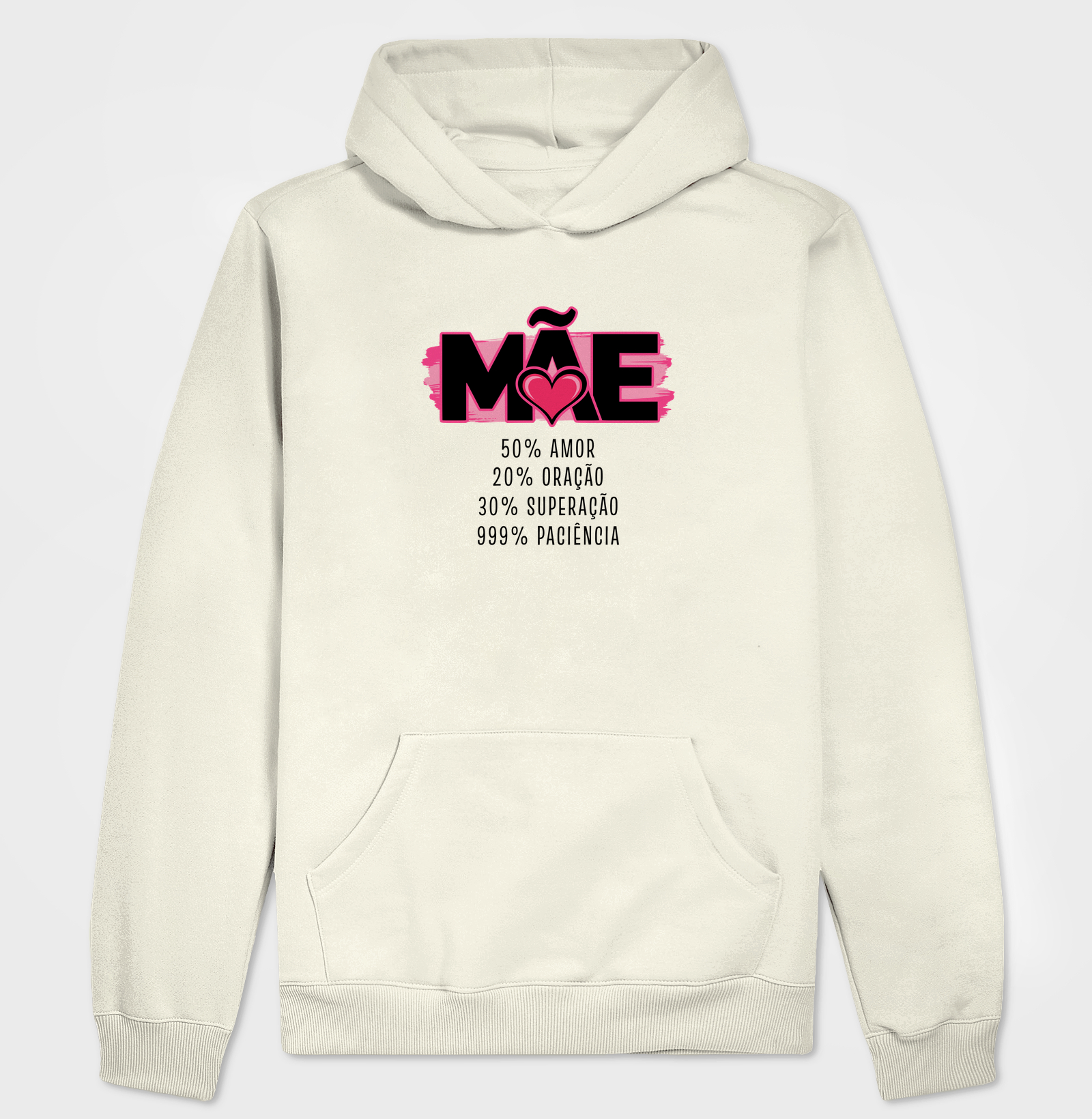 Hoodie Moletom 100% Mãe - Imagem 3