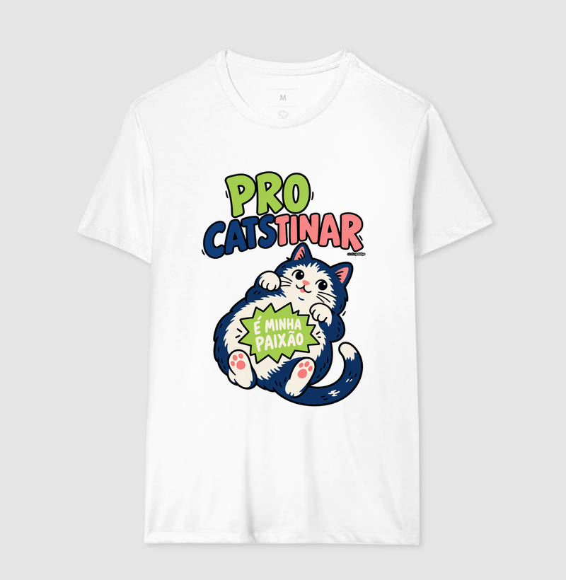 Camiseta Procatstinar É Minha Paixão - Imagem 4