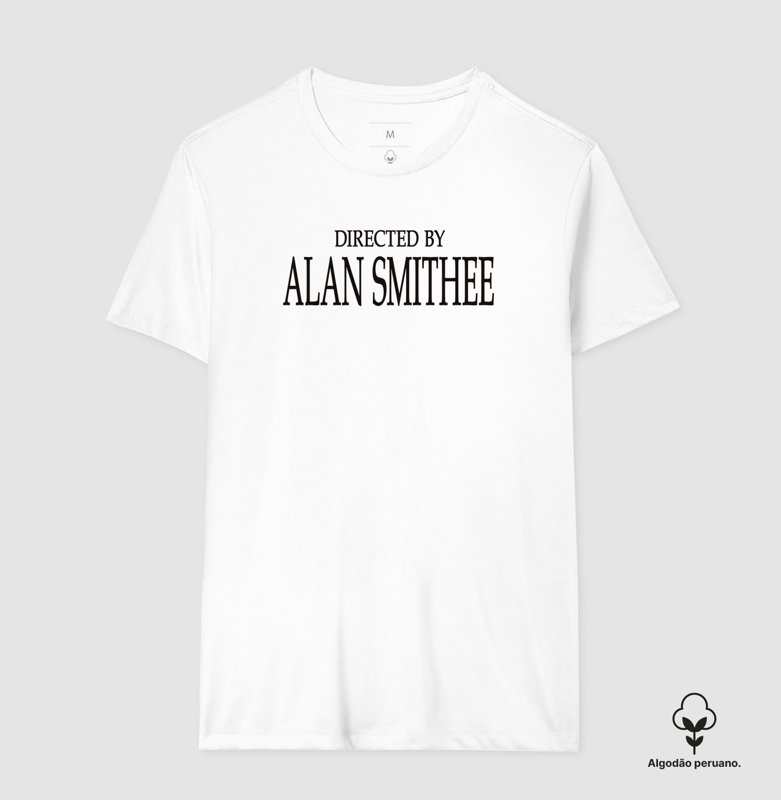Camiseta Algodão Peruano Diretor Alan Smithee - Imagem 5