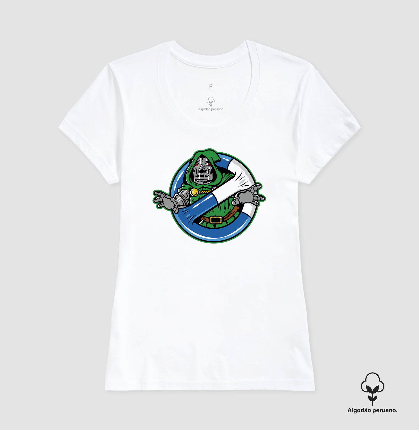 Camiseta Algodão Peruano Doombusters - Imagem 2