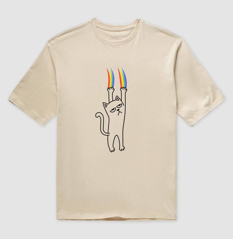 Rainbow Cat — LGBT, Orgulho Gay, Gato Queer, Humor | Ô Bicha! - Imagem 2