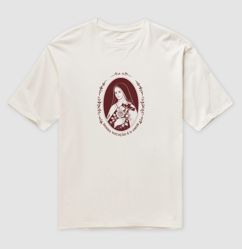 Oversized - Santa Teresinha do Menino Jesus - Imagem 2