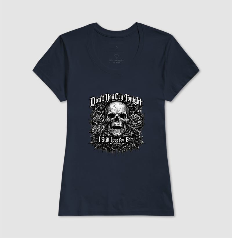 Camiseta Don't Cry Guns N' Rose – Estampa Heavy Metal Dark - Imagem 7